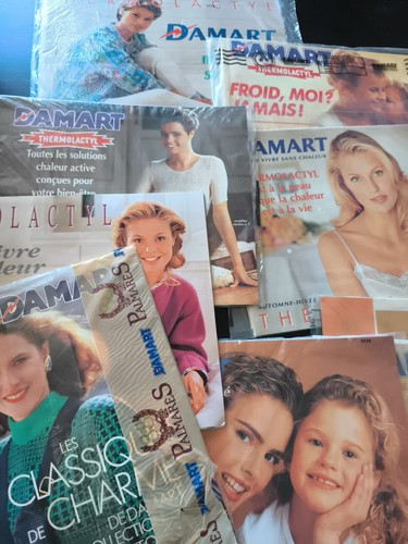 Lot catalogues damart - lot, 9