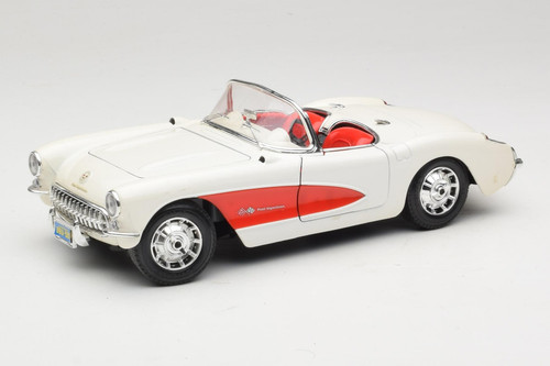 Chevrolet corvette blanc - chevrolet,