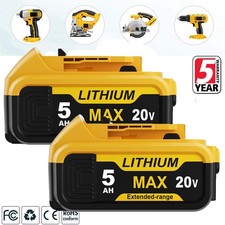 2X Pour DeWalt DCB184 18V
