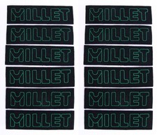 12 écussons brodés (patch?embroidered crest) Vêtements sport Millet