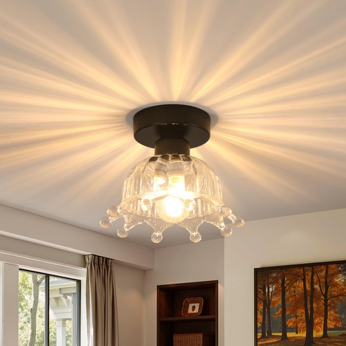 Plafonnier noir lampe - noir,,