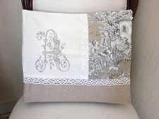 COUSSIN Toile de Jouy beige