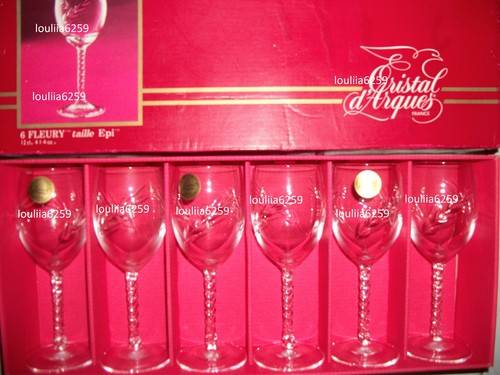 Cristal arques verres - 6, a