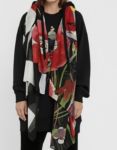 Desigual floral rectangular - desigual,