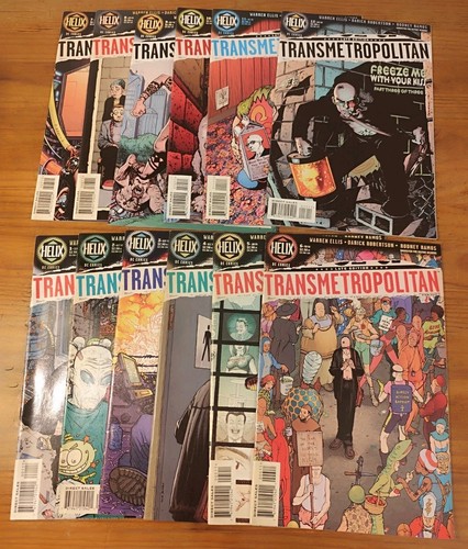 Lot helix comics - dc,