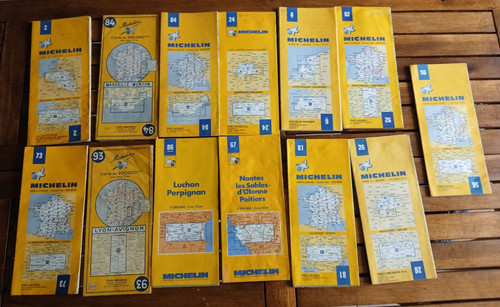 Lot anciennes cartes - lot,