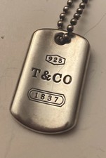 Tiffany & Co Homme  Pendentif Sterling Silver Pendant