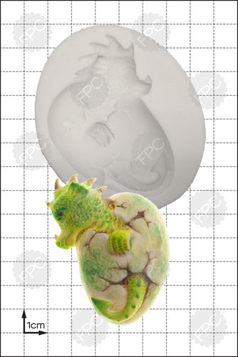 Moule silicone couvée - couvée, dragon