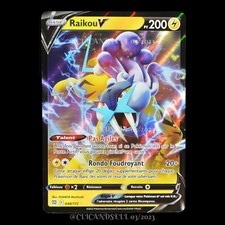 carte Pokémon Raikou V 048/172 #1 EB09 - Stars Étincelantes NEUF FR