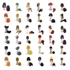 Lego cheveux femme fille - cheveux, /