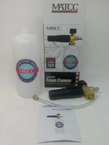 Matcc snow foam cannon - matcc,