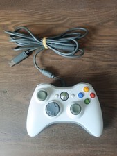 Manette Filaire Officielle Xbox 360 - Blanche - USB - Compatible PC (2)