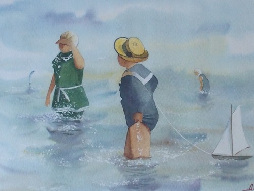 Jolie tableau aquarelle - tableau,