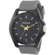 Montre unisexe Fastrack Fastfit à quartz analogique cadran gris bracelet en...