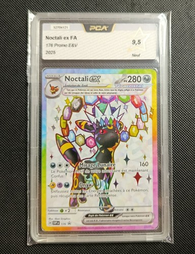 Carte pokémon noctali - carte, ex