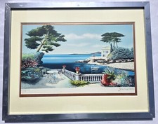 Lithographie Bertaux-Marais Jean-Pierre Antibes B