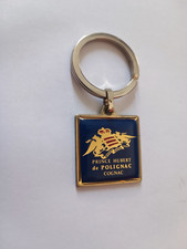 Porte-clés Blason Cognac PRINCE HUBERT DE POLIGNAC Keychain vintage 60'