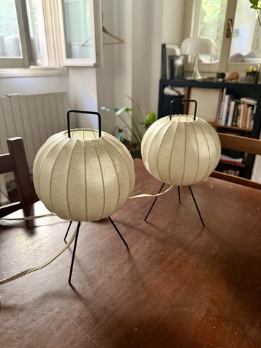 Paire rare lampes - paire, de