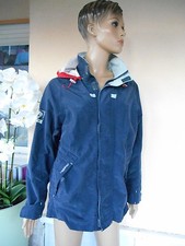 BLOUSON DOUDOUNE IMPERMÉABLE A LA PLUIE BLEU MARINE MIXTE  T M