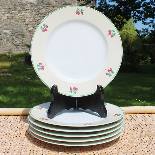 Lot assiettes à dessert - lot, 6