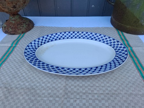 Plat sarreguemines vintage - plat,