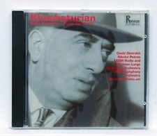 OITRAKH, PETROV - KHATCHATURIAN violin cto, piano cto - RUSSIAN DISC CD NM