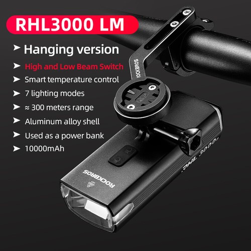 Rockbros bike light hanging - rockbros,