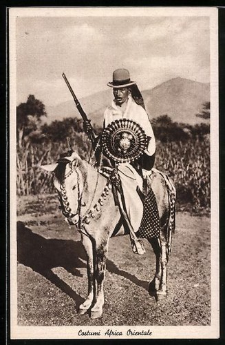Carte postale soldat arabe - , à