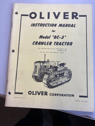 Original oliver cletrac - original,