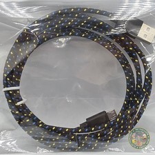 Cable de Charge 2m Nylon Gaming pour Manette PS4 [NEUF]