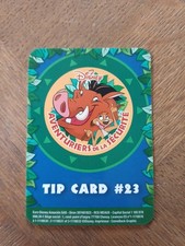 pass Euro Disney Disneyland carte Aventuriers sécurité 23 COINS RONDS 2019 TTB