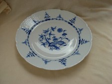 LIMOGES,RAYNAUD,PLAT ROND DE SERVICE EN PORCELAINE,MODELE COPENHAGUE.