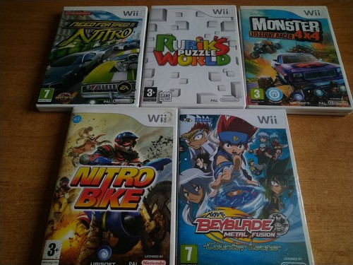Lot jeux wii need for - lot,