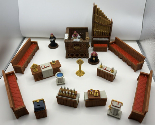 Church cathedral furniture set - church/cathedral,