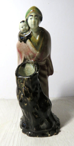Pique fleurs faience - en,