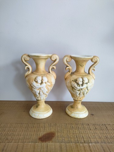 Paire vase anse en - paire,