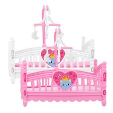  2 Pcs Mini Berceau Maison De