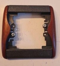 Legrand Plaque Sagane Xeliomat noix d'acajou 82340 823 40 interrupteur prise