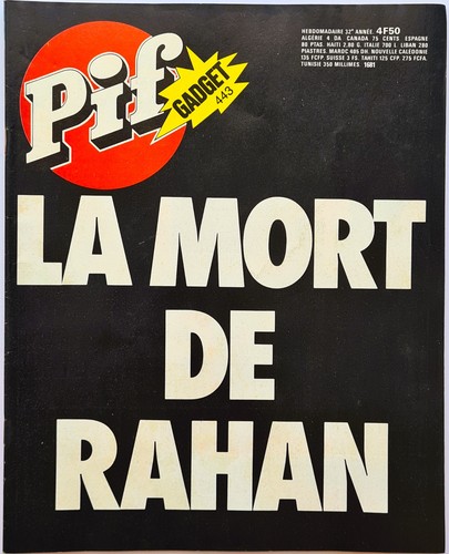 Pif gadget 443 mort - 443, de