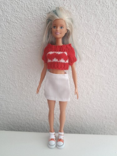 Tenue pull jupe noel habits - pull,