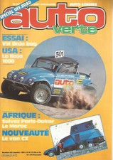 AUTO VERTE N°22 VW BAJA BUG /