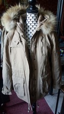 Parka col fourrure, T M/L