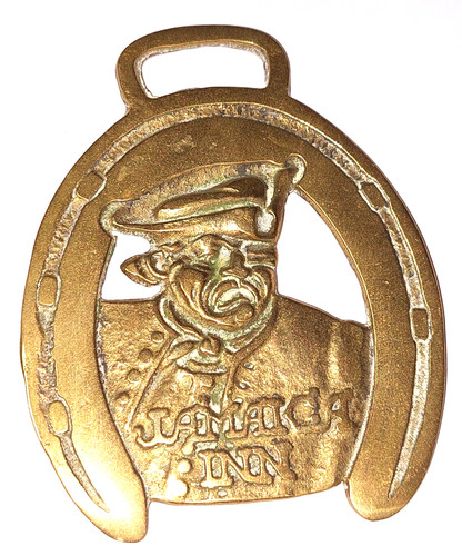 Horse brass médaillon vintage - brass,
