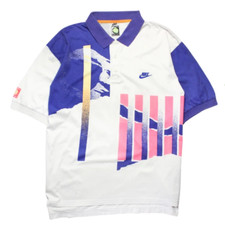 T-shirt de tennis vintage NIKE 90s Challenge Court Agassi, moyen !