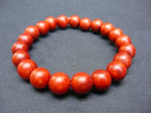 Bracelet perles bois - bracelet,