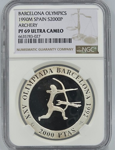 1990 spain silver proof 2000 - 1990,
