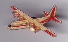 RARE PINS PIN'S .. POMPIER FIRE AVION BOMBARDIER EAU FOKKER SECURITE CIVILE ~GC