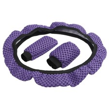 3pcs violet volant voiture - volant,