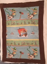 Vintage Dessus de lit enfant Astérix et Obélix 1998 Goscinny Uderzo