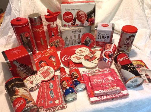 Lot coca cola - lot, bouteilles